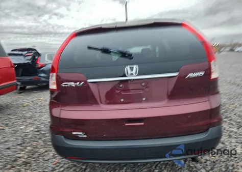 2014 Honda Cr-V Exl z USA, uszkodzony, nr VIN 5J6RM4H70EL052829